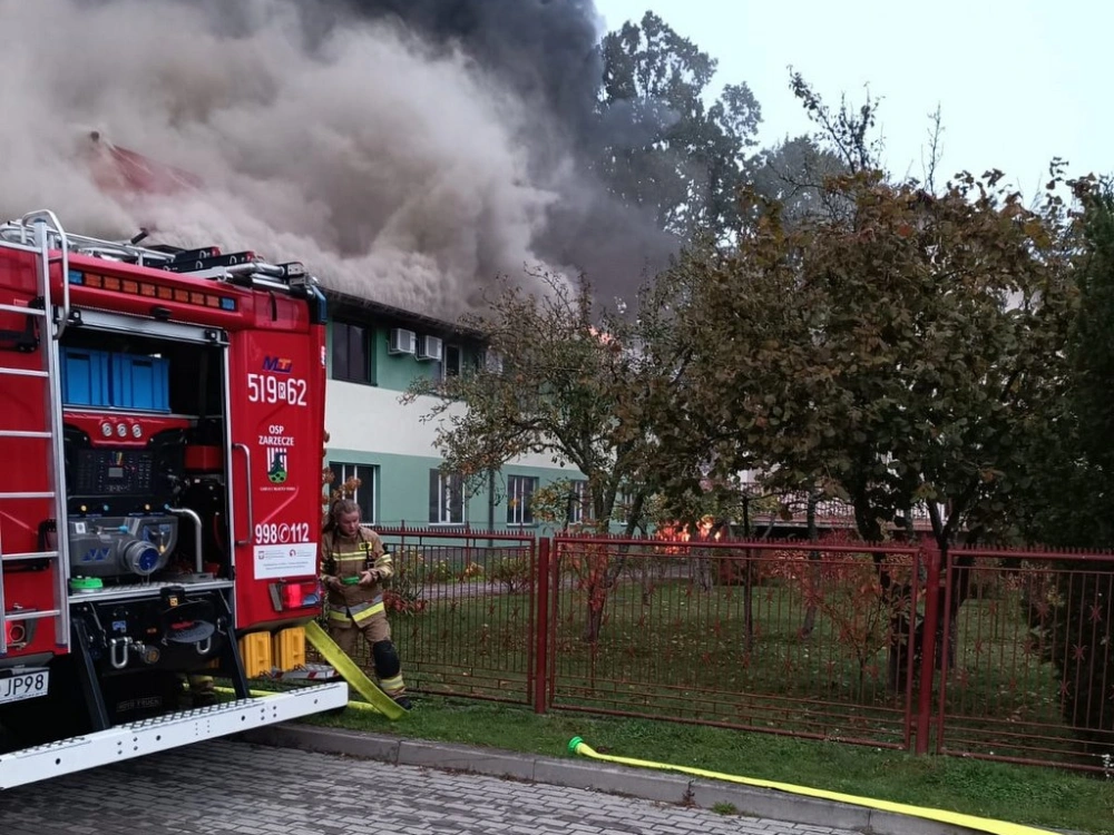 Tragiczny pożar w Nisku. Nie żyje dwóch strażaków [AKTUALIZACJA]