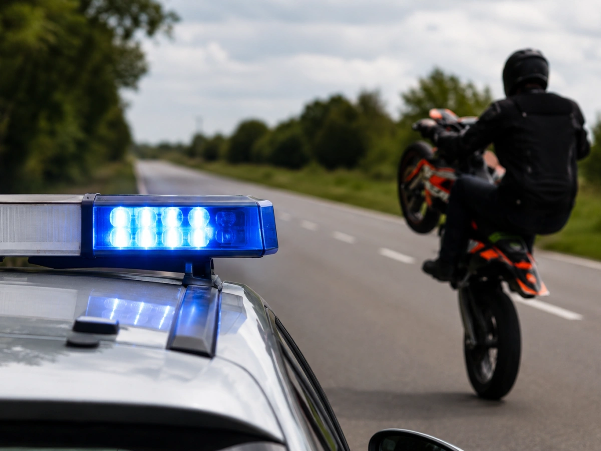 Niebezpieczny pokaz na drodze. Reakcja niżańskiej drogówki
