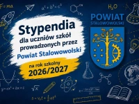 Najlepsi uczniowie ze stypendiami Powiatu Stalowowolskiego
