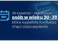 Szczepienia przyspieszają. Rejestracja dla osób w wieku od 18 do 47 lat Sztafeta.pl