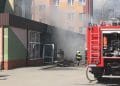 Pożar na ulicy Sportowej w Nisku Sztafeta.pl