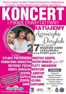 Piknik i koncert dla chorej Agnieszki Sztafeta.pl