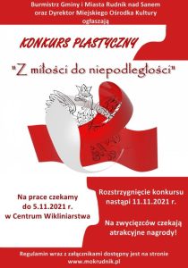 Do 5 listopada trwa konkurs plastyczny „Z miłości do niepodległości” Sztafeta.pl