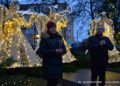 Wiklinowe anioły w Rudniku nad Sanem już świecą. Rozświetleniu iluminacji towarzyszyła moc atrakcji Sztafeta.pl