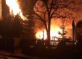 Nocny pożar w Rudniku nad Sanem. Płonął drewniany dom [ZDJĘCIA] Sztafeta.pl