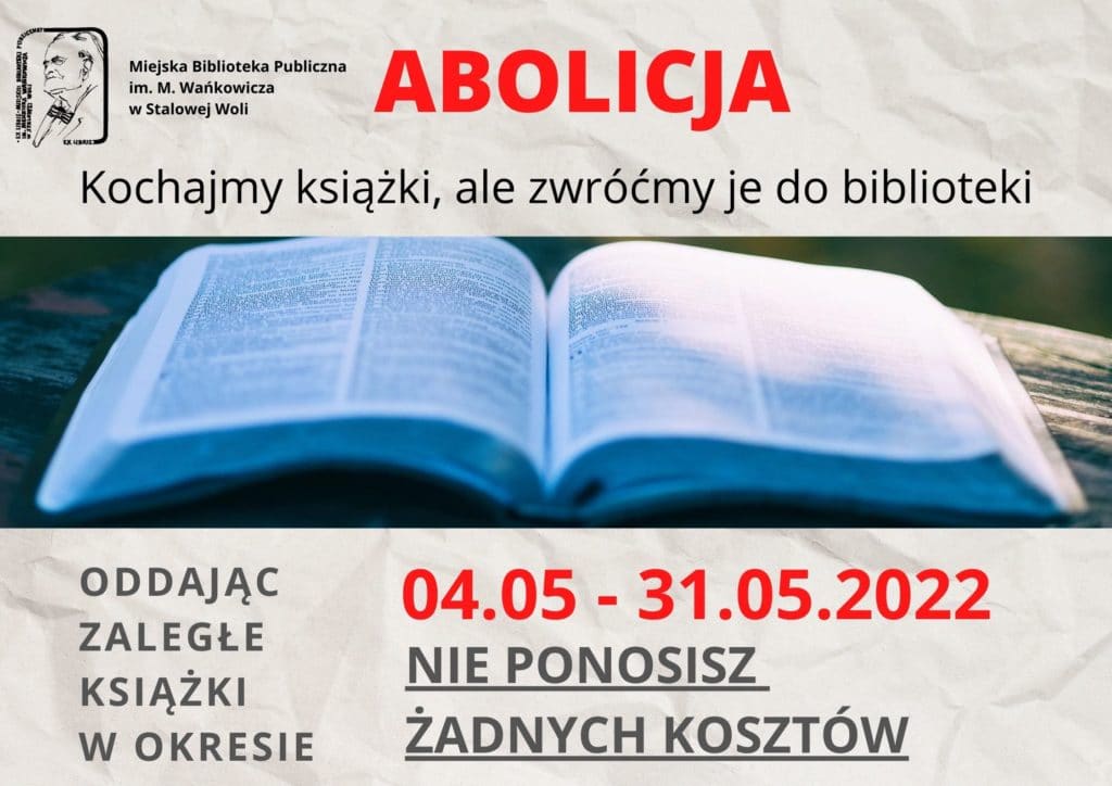 Oddaj pożyczoną książkę, nie zapłacisz kary Sztafeta.pl