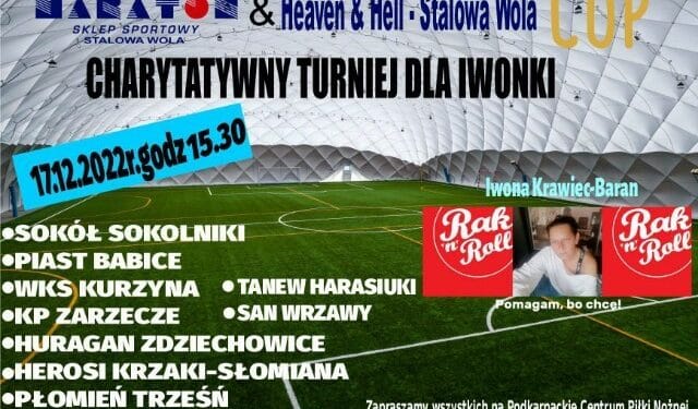 Zagrają dla Iwonki! Ty też możesz pomóc! Maraton i Heven&Hell Cup 2022 Sztafeta.pl