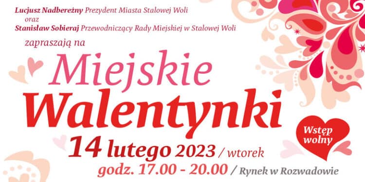 Miejskie Walentynki w Stalowej Woli Sztafeta.pl