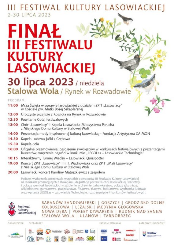 Finał III Festiwalu Kultury Lasowiackiej Sztafeta.pl