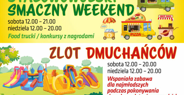 Wakacyjny weekend na Błoniach. Food truck, dmuchańce i kino plenerowe Sztafeta.pl