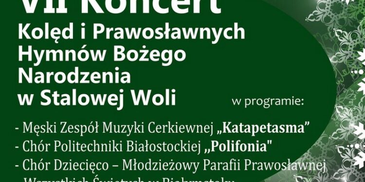 VII Koncert Kolęd i Prawosławnych Hymnów Bożego Narodzenia Sztafeta.pl
