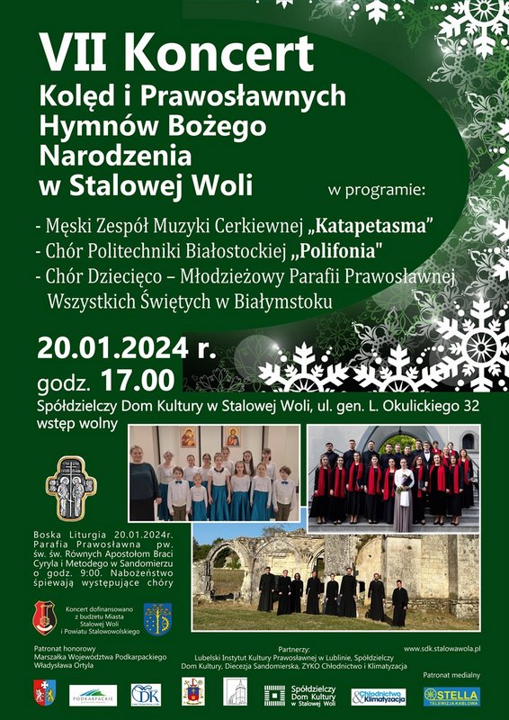 VII Koncert Kolęd i Prawosławnych Hymnów Bożego Narodzenia Sztafeta.pl